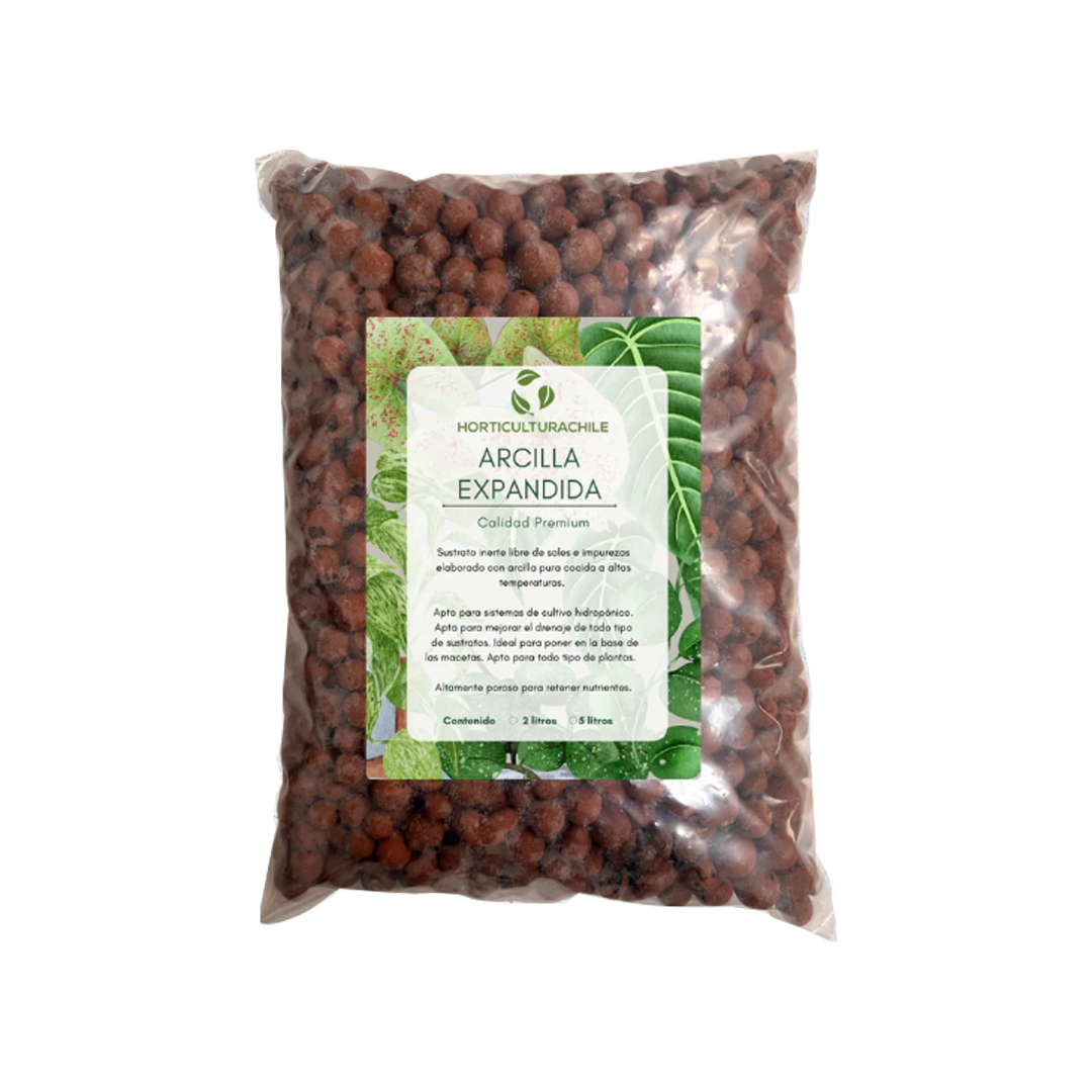 Arcilla Expandida Horticulturachile 2-5 lt