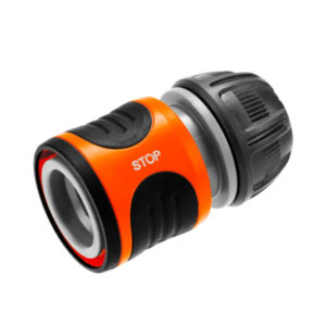 Conector Rápido con stop 1/2 para pistola de riego Gardena