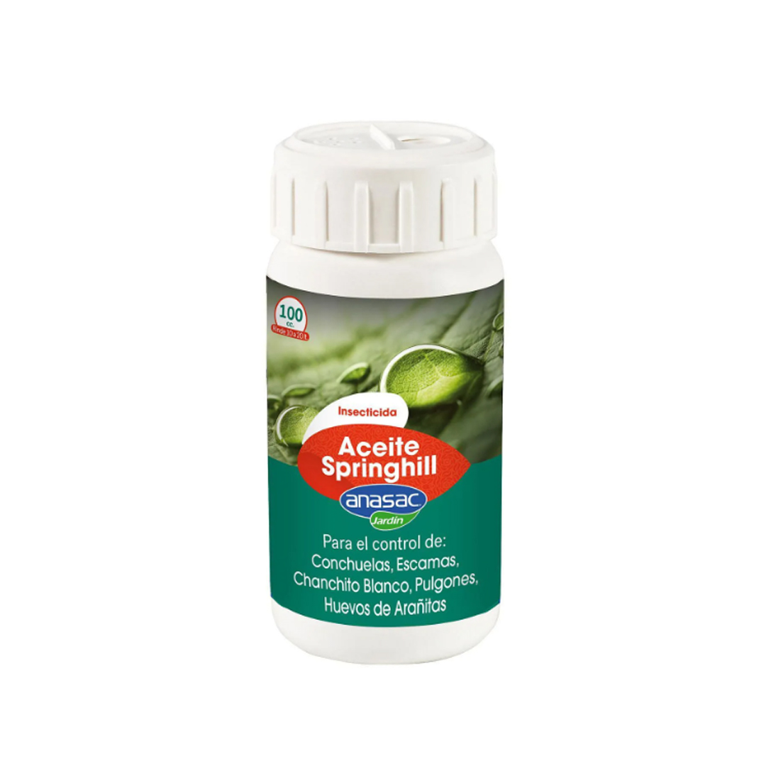 Insecticida Aceite Springhill 100 cc. Anasac